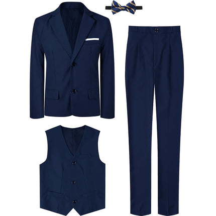 Baby Boy-3pcs Set-Vest Gentleman Formal Suits