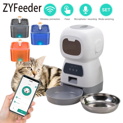 Smart 3.5L Automatic Pet Dog Feeder Food Dispenser