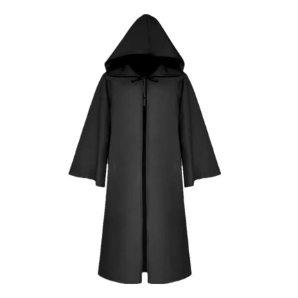 Men Halloween Cloak Plague Doctor Medieval Costume Set