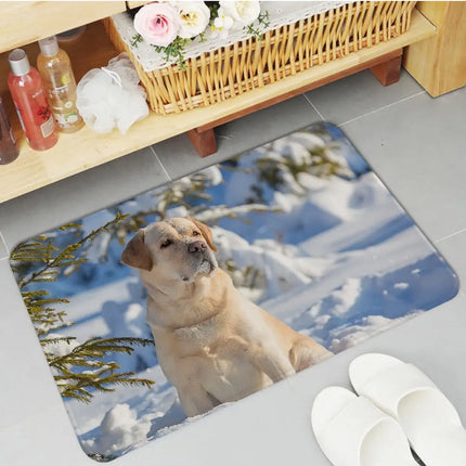 Home Puppy Love Labrador 3D Entrance Bathroom Doormat