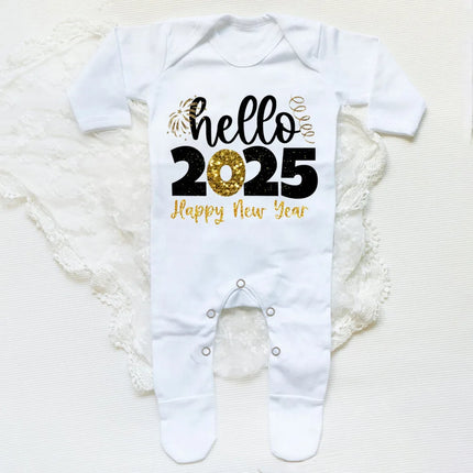 Baby Boy Hello 2025 Long Rompers