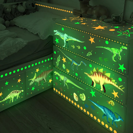 Luminous Cartoon Dinosaur Park Wall Sticker