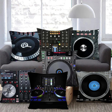 Home Bedroom DJ Music Living Room Pillowcase