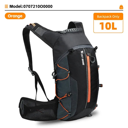 Outdoor 12L Ultralilght Cycling Reflective Sportman Backpack