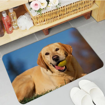 Home Puppy Love Labrador 3D Entrance Bathroom Doormat