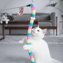 Cat Toy Colorful Interactive Wand