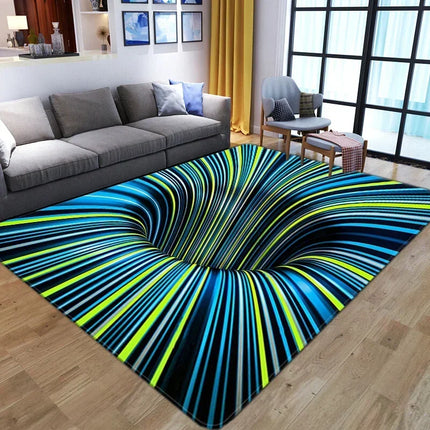 3D Vortex Optical Illusion Non-slip Doormat