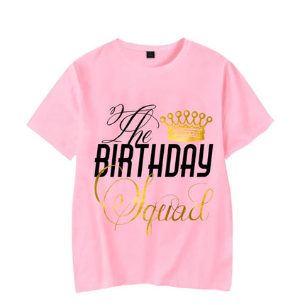 Matching Couple King Queen Birthday Graphic Tees