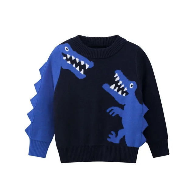 Baby Boy 2024 Dinosaur Animal Casual Sweaters