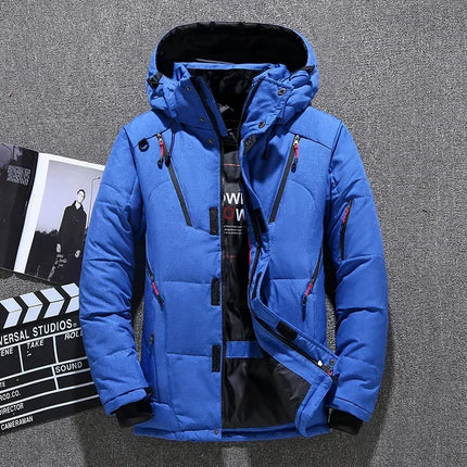 Men Thermal Winter Skiing Down Jacket Set