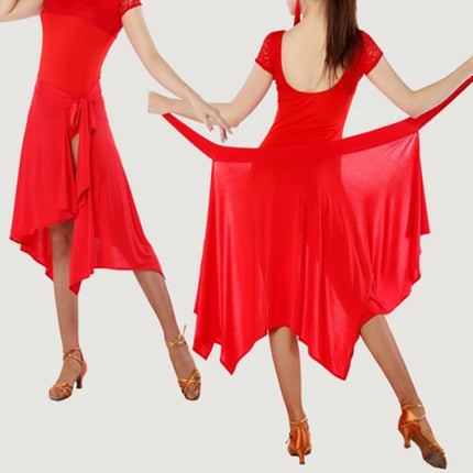 Women Ballroom Latin Dance Rumba Costume Skirt