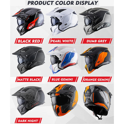 MT Snake Full Face DOT ECE Approved Motorcycle Helmet