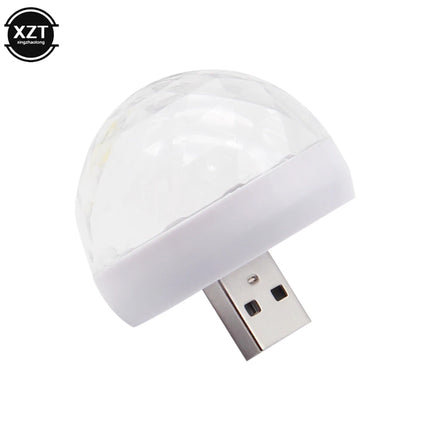 Mini USB LED Atmosphere Disco Light