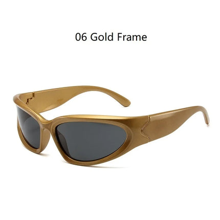 Men 2024 Punk UV400 Sunglasses