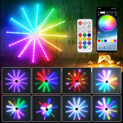 Smart App Controlled LED Firework Light