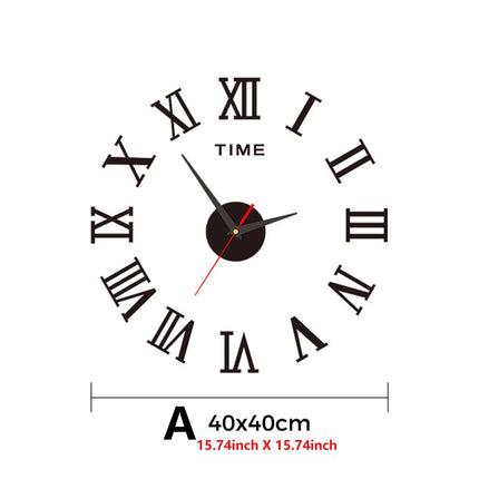 Simple Design 3D Modern DIY Wall Clock