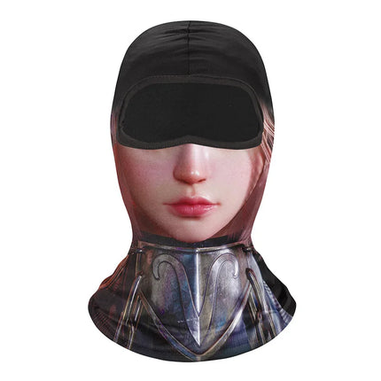 Breathable Novelty Full-Face 3D Balaclava Headgear