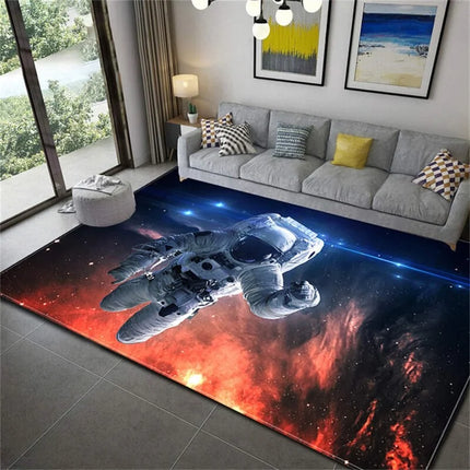 Home 3D Butterfly Animal Anti-Slip Modern Rugs