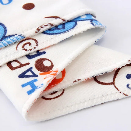 Baby Cartoon Animal Triangular Burp Cloths