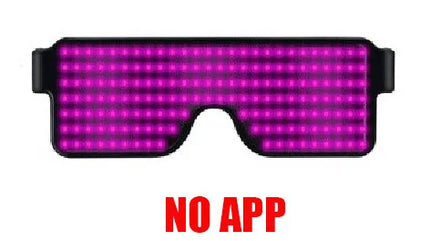 App Control Bluetooth LED Party Sunglasses