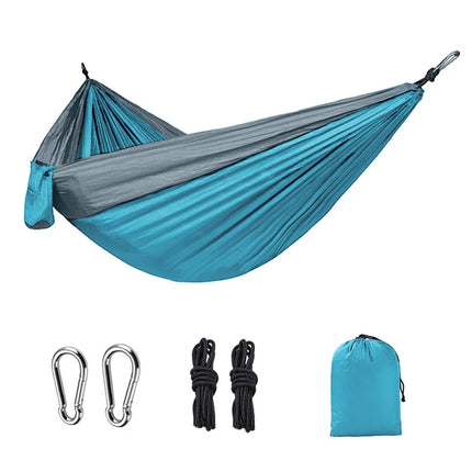  Portable Outdoor Camping Parachute Hammock