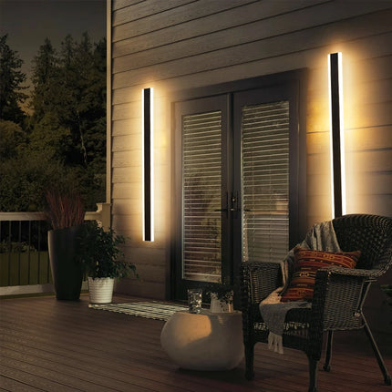 Modern LED Garden Dimmable Waterproof Villa Wall Lamp