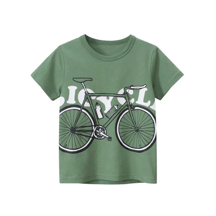 Baby Boy Short Dinosaur Graphic Tees