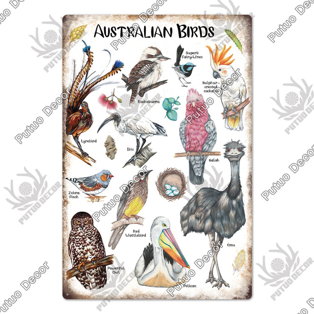 Australian Sign Club Party Living Room Wall Decor