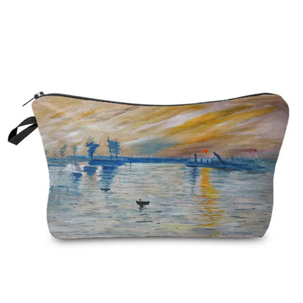 Women Makeup Bag Van Gogh Organizer Cosmetic Cases