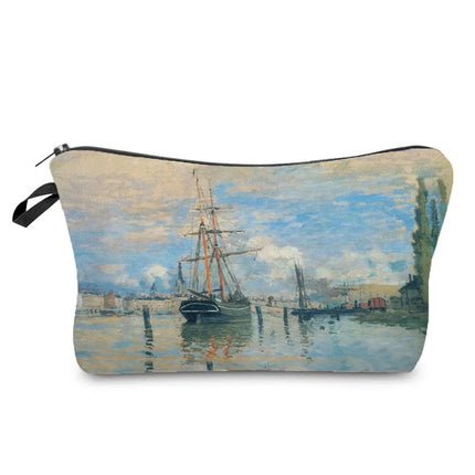 Women Makeup Bag Van Gogh Organizer Cosmetic Cases