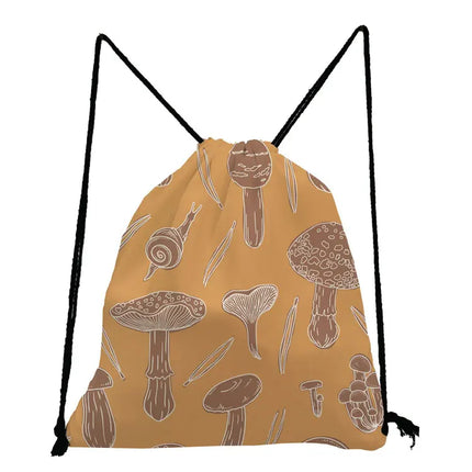 Women Mushroom Shoe Travel Bag Backpack