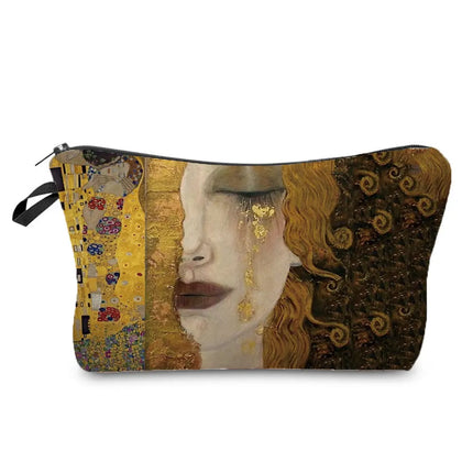 Women Makeup Bag Van Gogh Organizer Cosmetic Cases