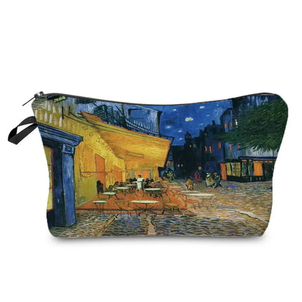 Women Makeup Bag Van Gogh Organizer Cosmetic Cases