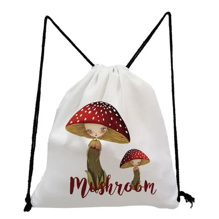 Women Mushroom Shoe Travel Bag Backpack