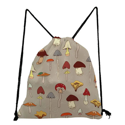 Women Mushroom Shoe Travel Bag Backpack