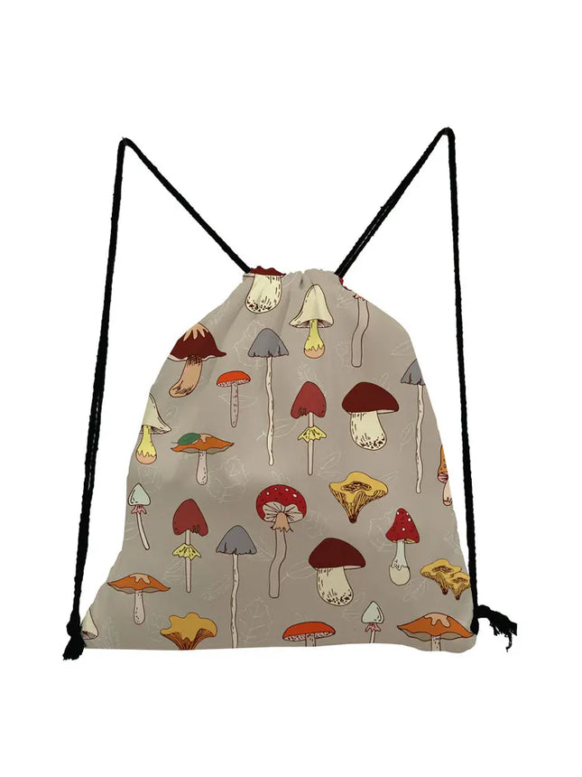 Women Mushroom Shoe Travel Bag Backpack