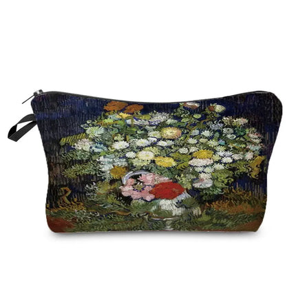 Women Makeup Bag Van Gogh Organizer Cosmetic Cases