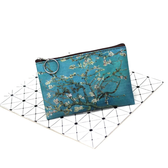 Van Gogh Oil Painting Canvas Cosmetic Bag