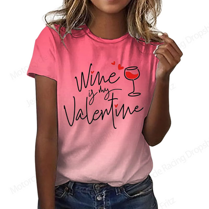 Women Love Heart 3D Valentine Tops - Mad Fly Essentials