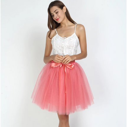 Women Vintage Party Costume Tulle Skirt - Mad Fly Essentials