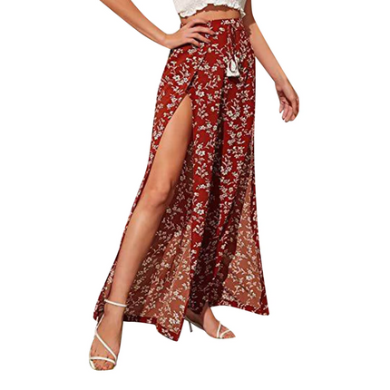 Women Leopard Floral Casual Harem Pants - Mad Fly Essentials